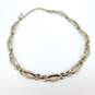 Vintage Monet & Fashion Silver Tone Layering Necklaces 105.8g image number 2
