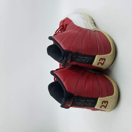 Air Jordan 12 Retro Sneakers Men's Sz 11 Red/White image number 4