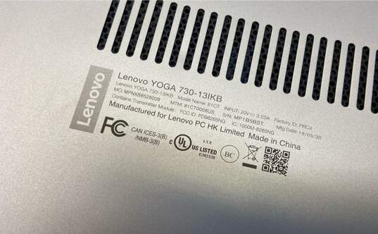 Lenovo YOGA 730-13IKB 13" Intel Core i5 8th Gen Windows 10 image number 8