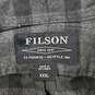 Filson's MN Alaskan Guide Heather Gray & Black Plaid Shirt Size XXXL image number 4