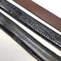Bundle of 3 Assorted Leather Men's Belts image number 4