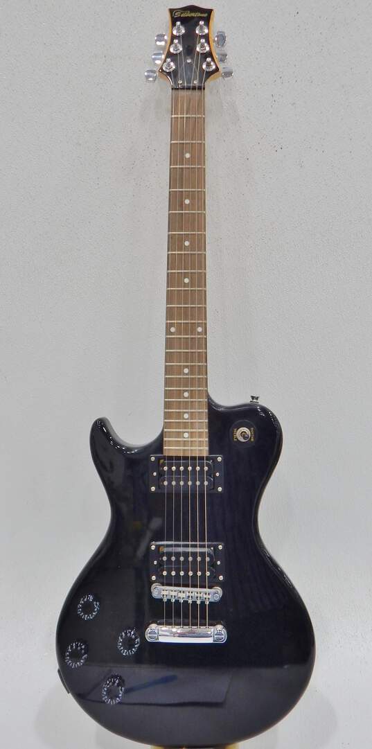 Silvertone Brand Black Left-Handed Electric Guitar (Parts and Repair) image number 1
