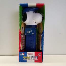Snoopy x L.A. Dodgers Giant Pez Candy Roll Dispenser alternative image