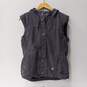 Women’s Carhartt Sherpa Lined Snap Front Hooded Jean Vest Sz S image number 1