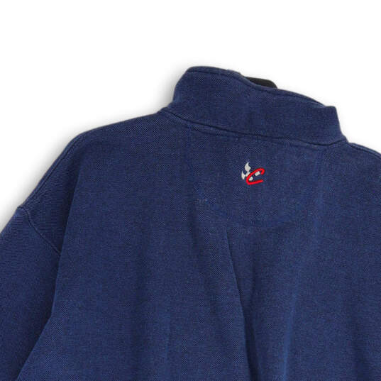 Mens Blue Rusty Wallace Racing Embroidered Pullover Sweatshirt Size XXL image number 4
