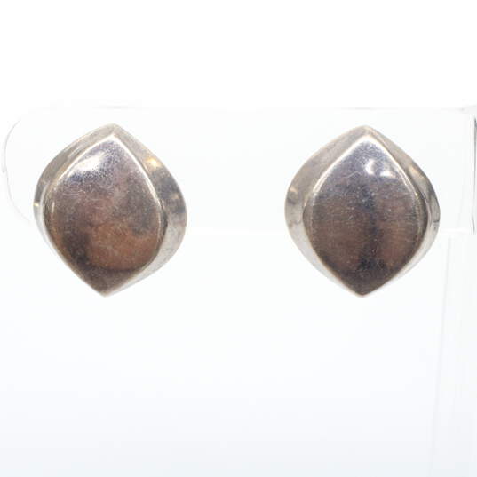 3 Pairs of Sterling Silver Drop/Dangle & Stud Earrings - 14.6g image number 3