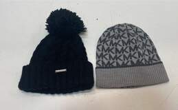 Michael Kors Multi Assorted Bundle Set Of 2 Beanie Hats One Size
