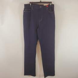 Land's End Women High Rise Blue Jeans 12T NWT