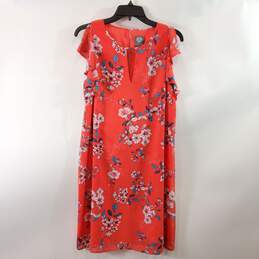 Vincent Camuto Red Floral Dress NWT sz 10
