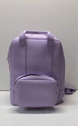 Monos X Magnolia Bakery Vegan Leather 18L Metro Travel Backpack Purple Icing