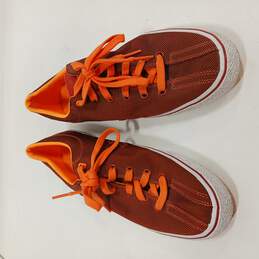 K-Swiss Orange Canvas Sneakers Men's Size 9.5