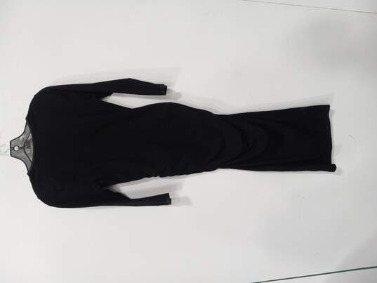 Michael Stars Black Long Sleeve Dress Women's Size M image number 2