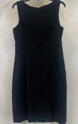 Ann Taylor Women's Black Floral Accent Dress- Sz 12 alternative image