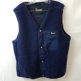 Penfield Blue Fleece Vest