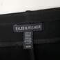 Eileen Fisher WM's Black Viscose Midi Pencil Skirt Size MM image number 2