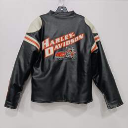 Harley-Davidson Faux Leather Jacket Men's Size XL alternative image