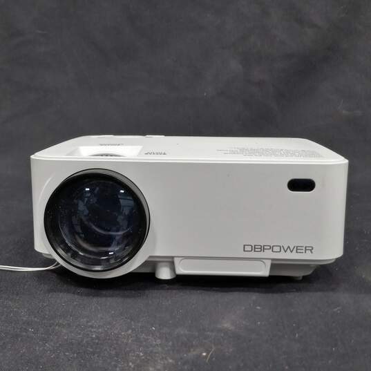 DBPOWER White Mini Projector Model T20 image number 2