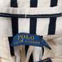 Polo White/Black Striped Pants Size 2 NWT image number 3