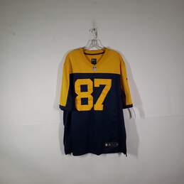 Mens Green Bay Packers Jordy Nelson V-Neck NFL Pullover Jersey Size XL