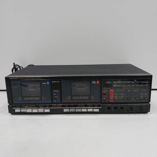 Sharp RT-W800(BK) Stereo Cassette Deck image number 1