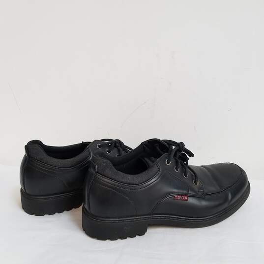 Levi's Comfort Shoes Men's Size 9.5 Black Oxford image number 4