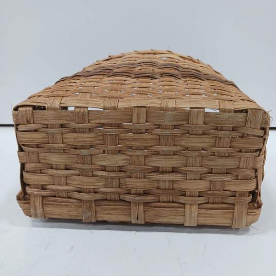 Brown Wooden Basket image number 5