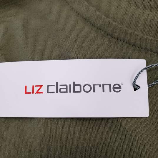 Liz Claiborne Women Green T-Shirt M NWT image number 4