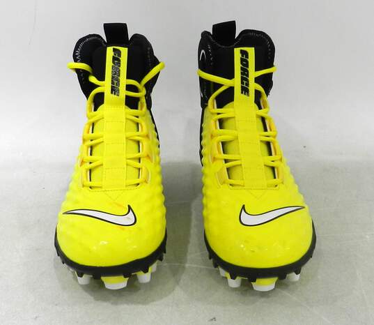 Nike Force Savage Varsity 2 Black Yellow Men's Shoe Size 10 image number 1