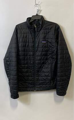Patagonia Black Quilted Jacket - Size Medium alternative image