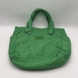 Womens Green Double Handle Inner Zipper Pocket Shoulder Bag alternative image