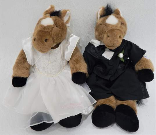 Build A Bear Workshop Wedding Day Horses Husband & Wife image number 1