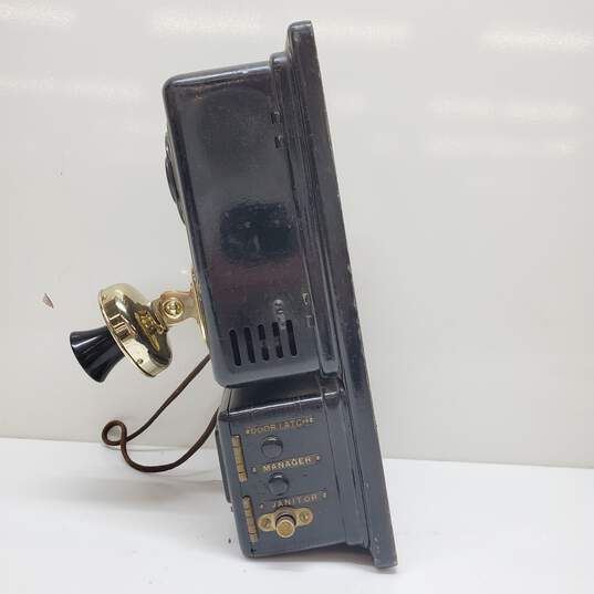 1920s Antique Vintage Western Electric Apartment Wall Phone Telephone UNTESTED image number 4