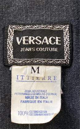 Versace Jeans Couture Blue Denim Vest - Size Medium