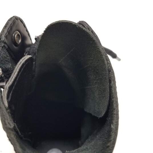 Dr. Martens Black Leather Platform 8 Eye Boots Women's Size 5 image number 8