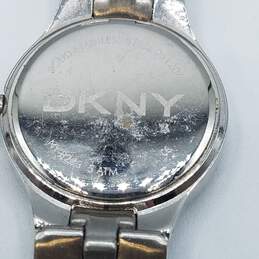 DKNY 28mm case Silver Tone Stainless Steel Bracelet Quartz Watch alternative image