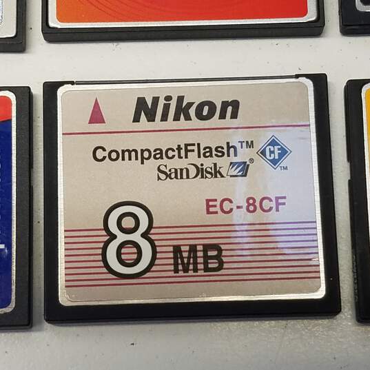 Buy the Assorted CF Compact Flash Memory Cards Lot of 6