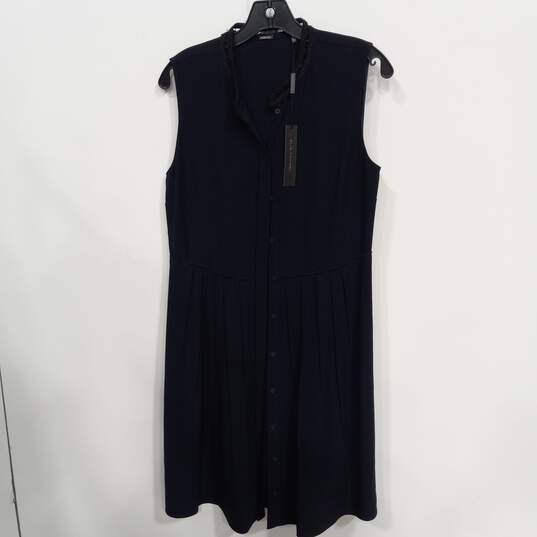 Ellie Tahari Women's Navy Blue Samiyah Dress Size 8 image number 1