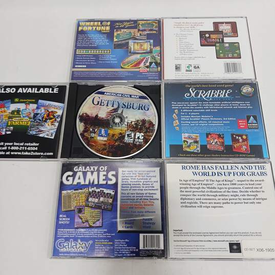 Bundle of 6 Assorted PC Video Games image number 3