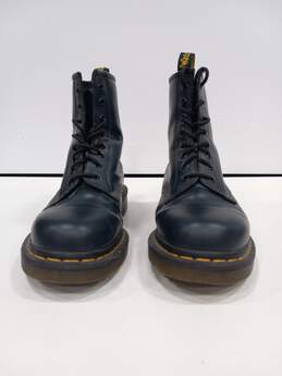 Dr. Martens Unisex Dark Blue Combat Boots Size M10 / L11 alternative image