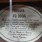 Yamaha FG-300A Acoustic Guitar w/ Accessories image number 5