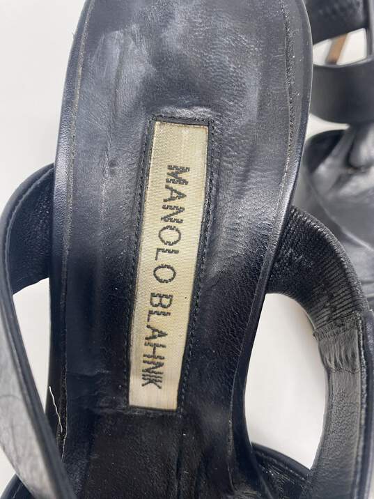 Manolo Blahnik Black heel Heel Women 6 image number 9