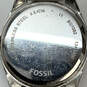 Designer Fossil BQ1082 Rhinestone Dial Adjustable Strap Analog Wristwatch image number 4