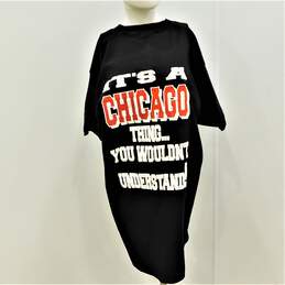 Chicago Bulls Hoops There It Is 3-Time Champs T-Shirt Size Unisex XL