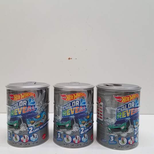 Lot of 5 Hot Wheels Color Reveal Color Shifting Cars image number 2