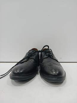 Geox Men's Black Leather Dress Shoes Size 41