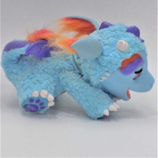 2013 FurReal Friends My Blazin Blue Dragon Animated Talking Interactive Pet Toy image number 5