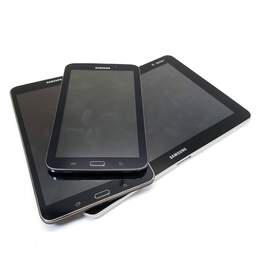 Samsung Tablets Assorted Models Lot of 3 (For Parts)
