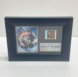 Framed & Matted Marvel "Captain America" 35mm Film Cell Collectible