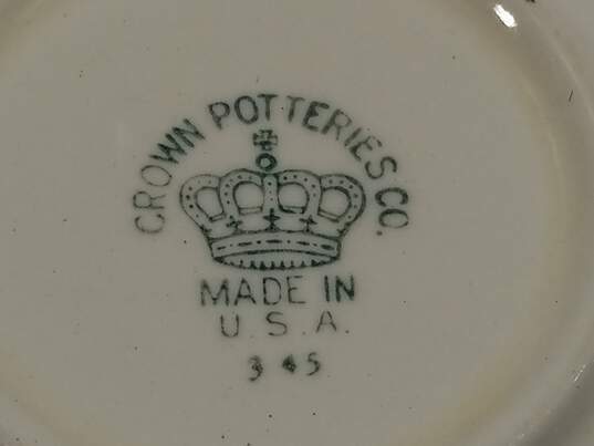 Vintage Crown Potteries Co. Assorted Dishes 5pc Bundle image number 4