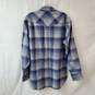 Pendleton Vintage Blue Wool Flannel Button Up Shirt Size M image number 2